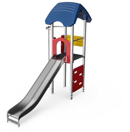 Игровая башня с горкой