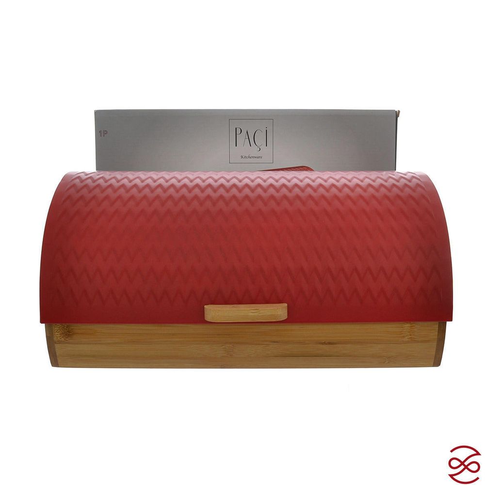 Хлебница Paci Zigzag Red