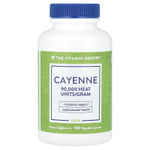 The Vitamin Shoppe, Кайенский перец, 100 растительных капсул (450 мг на капсулу)
