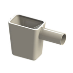 Капельная воронка с гидрозатвором ТП-21 Татполимер (d выхода 32мм)