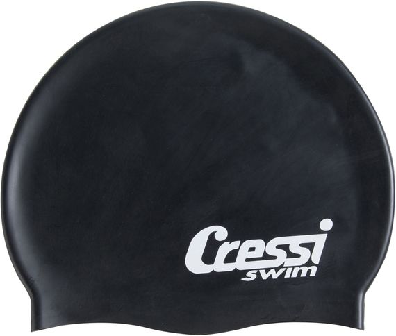 Шапочка для плавания Cressi Silicone Cap Adult черная