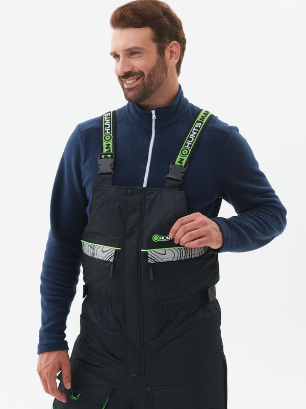 Костюм зимний Elbrus ткань Hit Membrane цвет Черный/Лайм