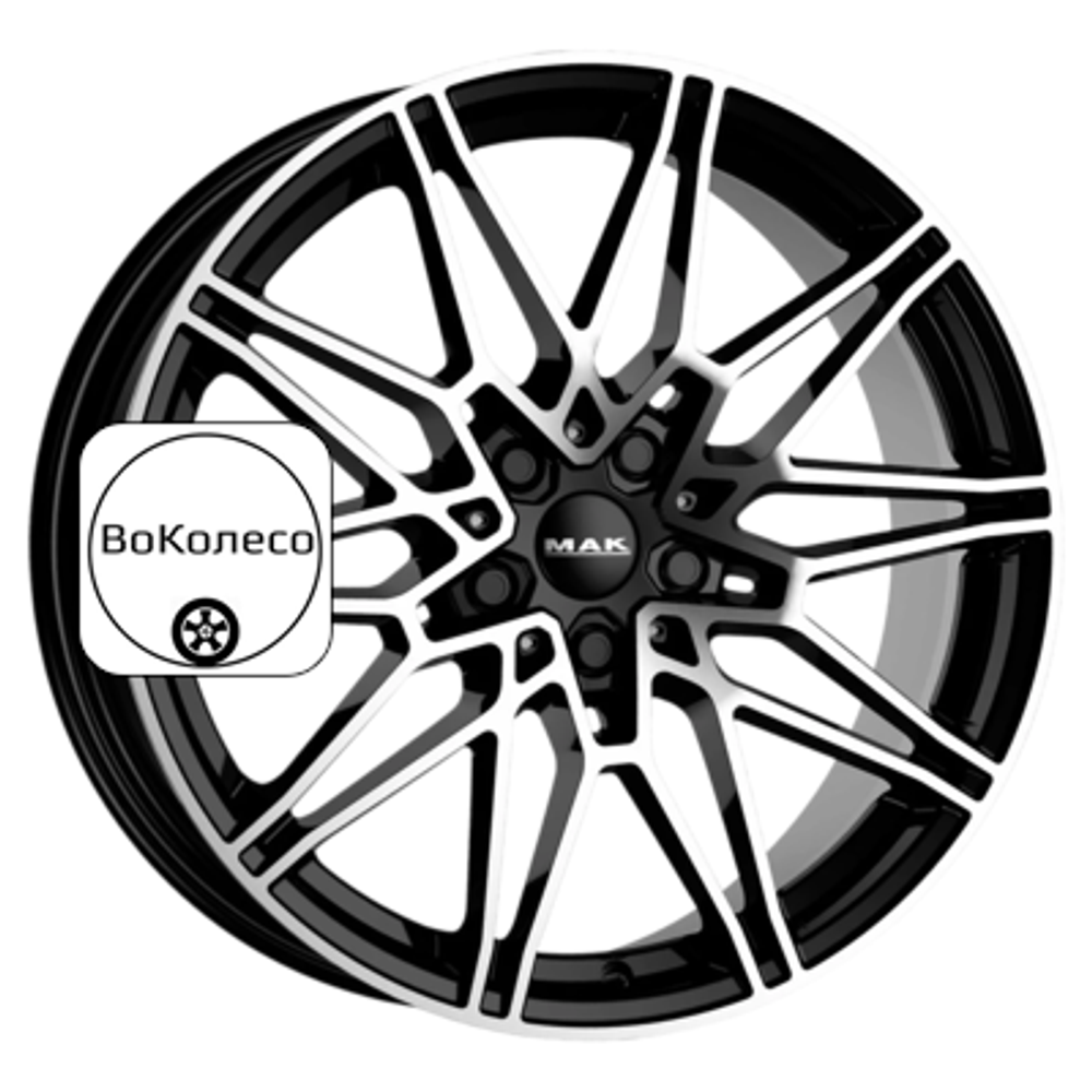 7,5x18/5x112 ET22 D66,6 Koenig Black mirror MAK