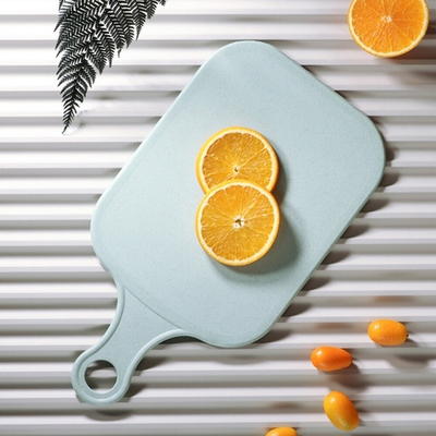 Доска разделочная 34,5*18,8*0,3см пластиковая "Эко" VETTA