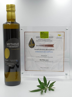Оливковое масло греческое MYTHOLIO Extra Virgin Premium Selection, 500 мл, Греция