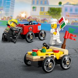 LEGO City / Гоночный набор: пицца против пожарной машины/ 60458