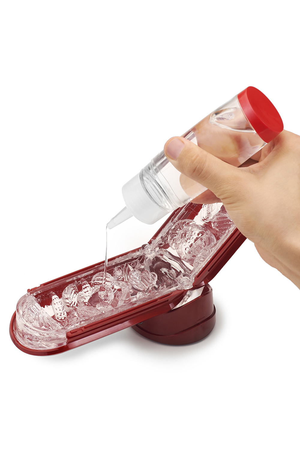 Мастурбатор Tenga Flip Zero Red Warming с подогревом
