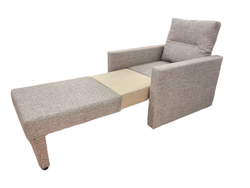 Кресло-кровать "Soft Sleep" с ортопедическим матрасом, рогожка