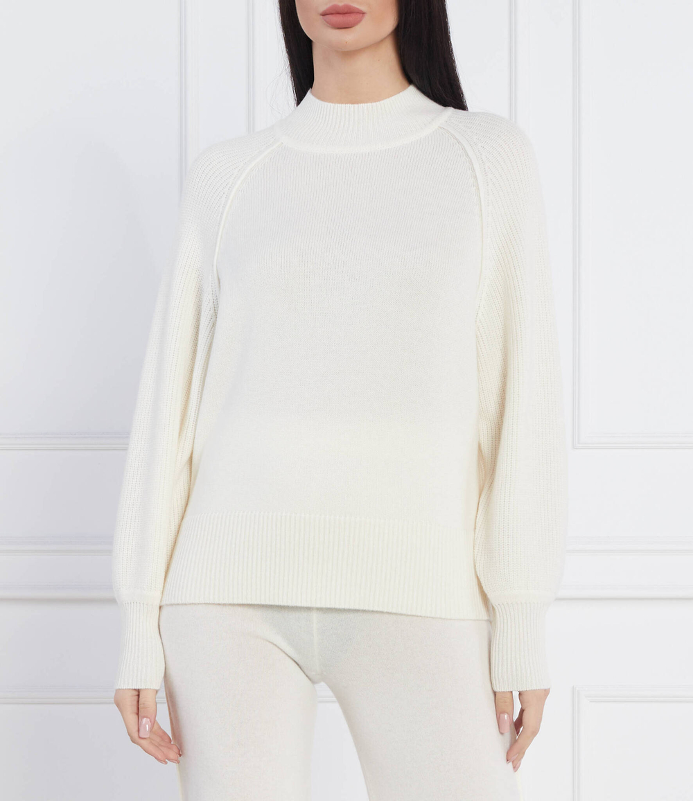 Хлопковый свитер Beatrice B - белый(22FA8284CORE)