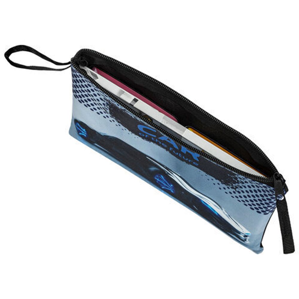 Папка для тетрадей BRAUBERG А5, 1 отделение, полиэстер, на молнии, с ручкой, "Future", 270975