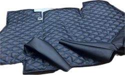 Коврик под рычаги КПП УАЗ 452, 3303 (синяя нить Бабочка)