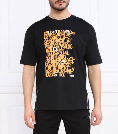 футболка tee 5 BOSS GREEN - черный(50477262)