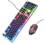 Проводная клавиатура + мышь Hoco GM18 (black)