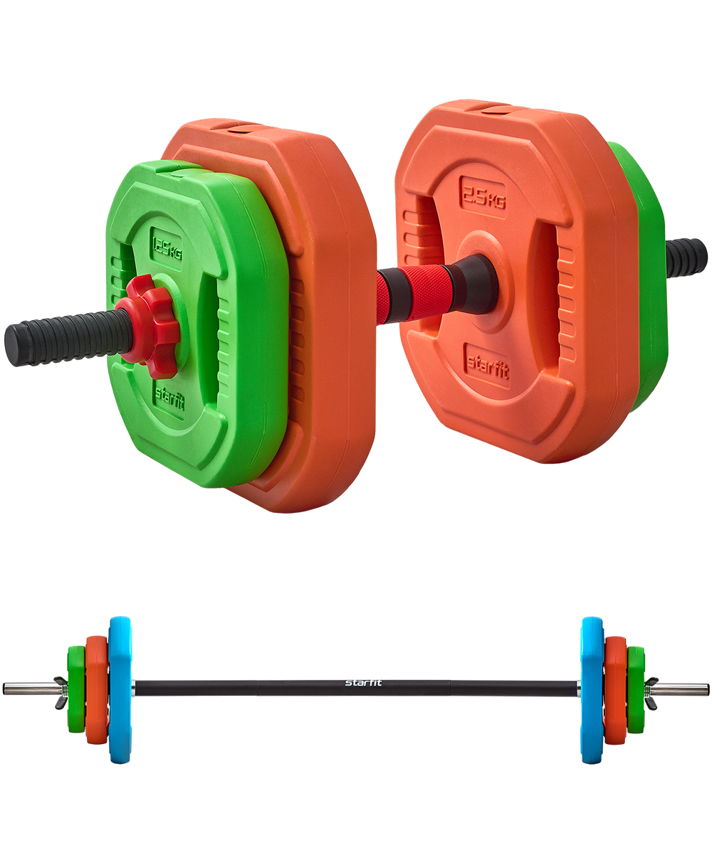 Штанга для бодипампа с разборным грифом BB-711, 19,5 кг