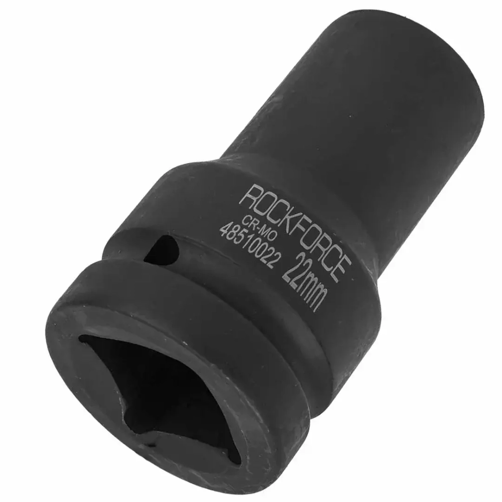 Головка ударная глубокая 22мм 1'' 6гр. RockForce##Rock FORCE RF-48510022