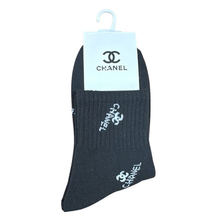Носки женские длинные тонкие Chanel