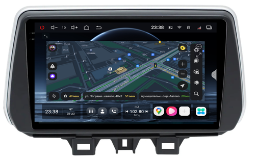 Магнитола для Hyundai Tucson 2018-2021 - Redpower 85247 PRO/PROmax ТОП звук, 2K QLED, Android 14, Быстрейшая, CarPlay, 4G SIM-слот