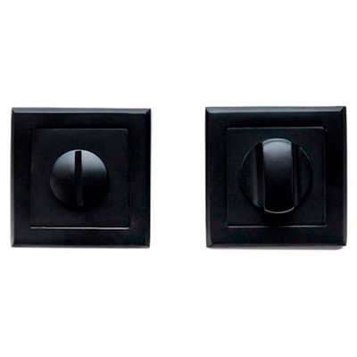 Завертка BUSSARE WC-30 BLACK черный квадратная