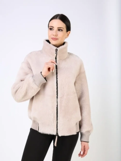 Дубленка зимняя натуральная шуба двусторонняя