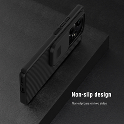 Чехол от Nillkin с защитной шторкой для камеры на Xiaomi Redmi Note 14 5G, серии CamShield Case