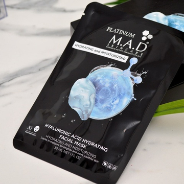 Восстанавливающая маска "Платинум" 1 шт | Platinum Hyaluronic Acid Hydrating Facial Mask 1