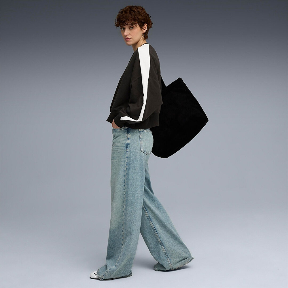 Толстовка женская Puma T7 Over-Oversized Crew TR