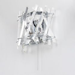 Citilux Ингвар CL334421 Бра хрустальное с выключателем Хром
