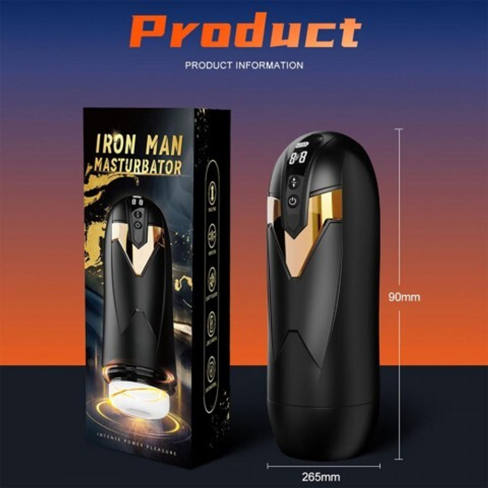 Автоматический мастурбатор Iron man