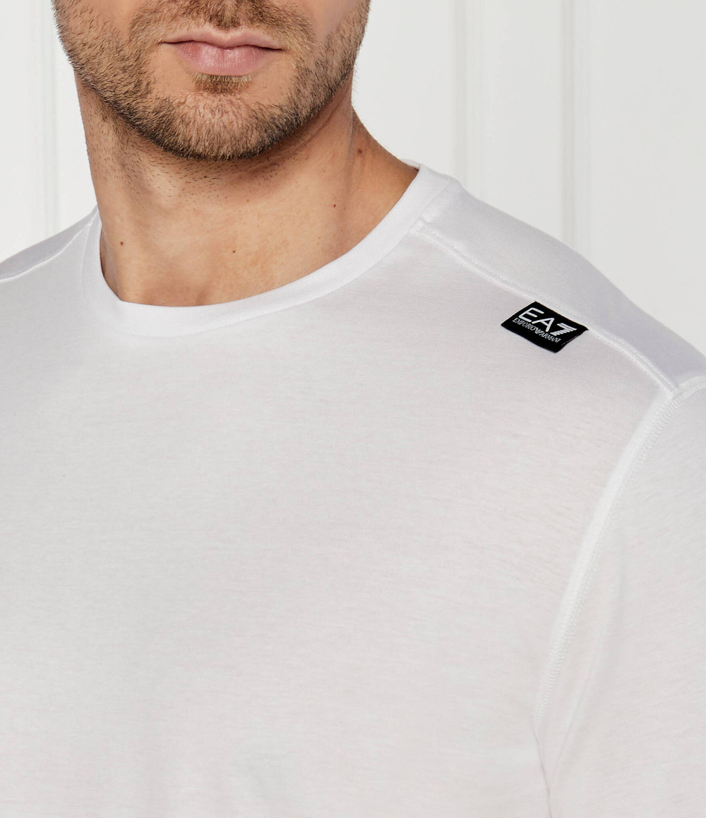 Футболка EA7 - белый(6DPT06 PJFFZ)