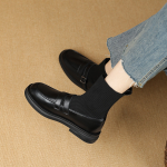 D FUSE SCANDINAVIA Fabric Ankle Boots 3.5cm Women"s Black