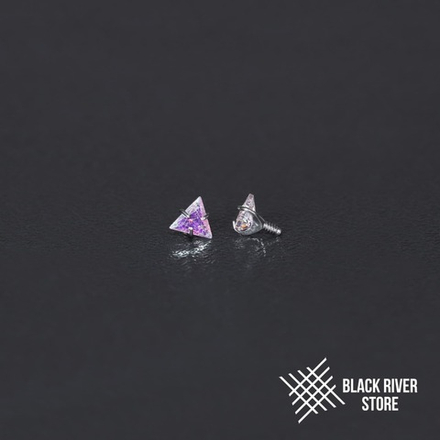 Cubic Zirconia Triangle AB