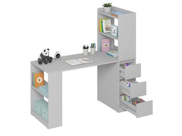 Стол ГРАНД-ЛАВОРО-4 /1400*1400*600/ белый / розовый кварц