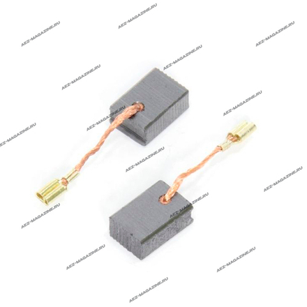 Электроугольная щетка 6х10х14 Поводок клемма-мама подходит для Интерскол ДП-165/1200; ДП-140/800