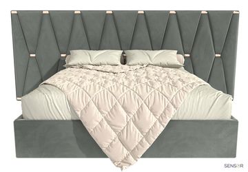 Кровать Амаретто с широким изголовьем