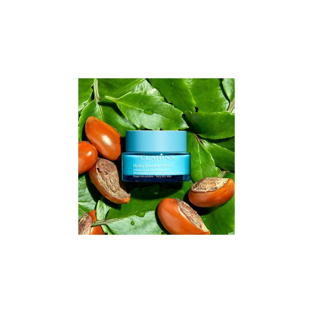 Clarins Hydra-Essentiel [HA²] Rich Cream - насыщенный увлажняющий крем для очень сухой кожи /   50  ml  / GTIN 3666057098024