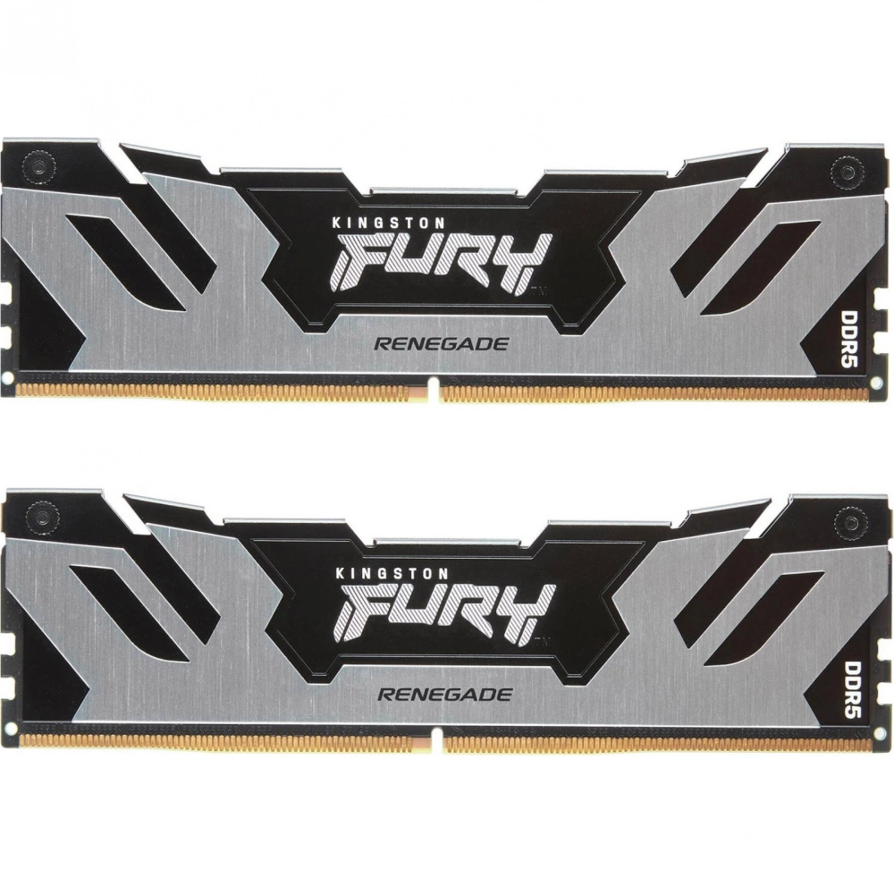 Память оперативная Kingston DDR5 2x16GB 7200MHz Fury Renegade Silver XMP RTL Gaming (KF572C38RSK2-32)