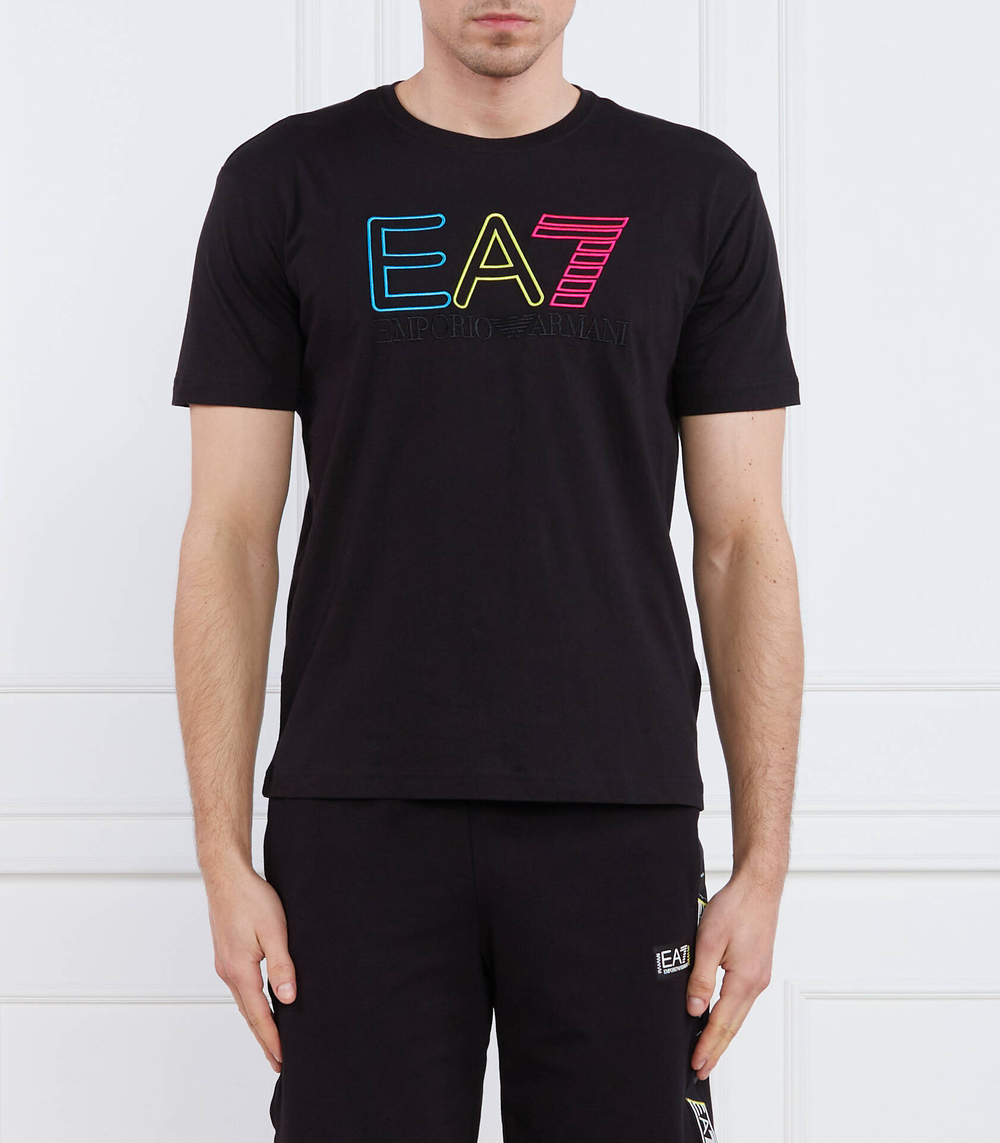 Футболка EA7 - черный(3RUT02 PJ02Z)