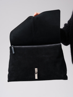 Замшевая сумка сэтчел Colette DBR 31349 черный