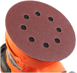 Эксцентриковая шлифмашина PATRIOT OS 122, с пылесборником, 300 Вт