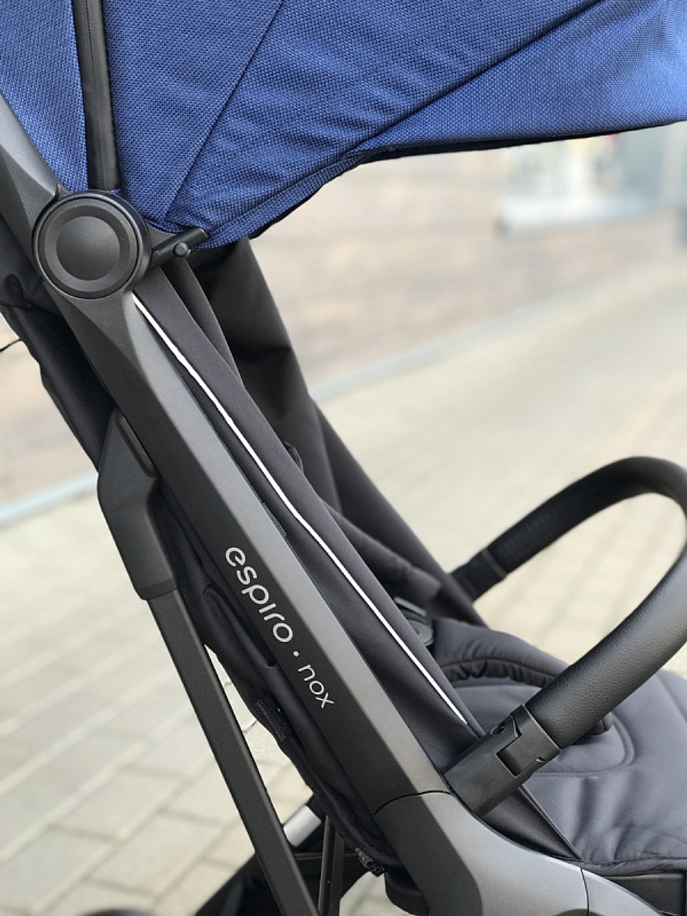 Детская прогулочная коляска Espiro Nox Синий (Blue Arctic 03/2022)