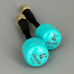 Антенны Foxeer Lollipop 4 Plus 5,8G  RHCP RPSMA (бирюзовые) (2 штуки)