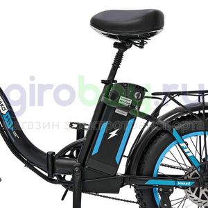 Электровелосипед Minako F10 Pro (48V/20Ah) - Синий обод фото №5