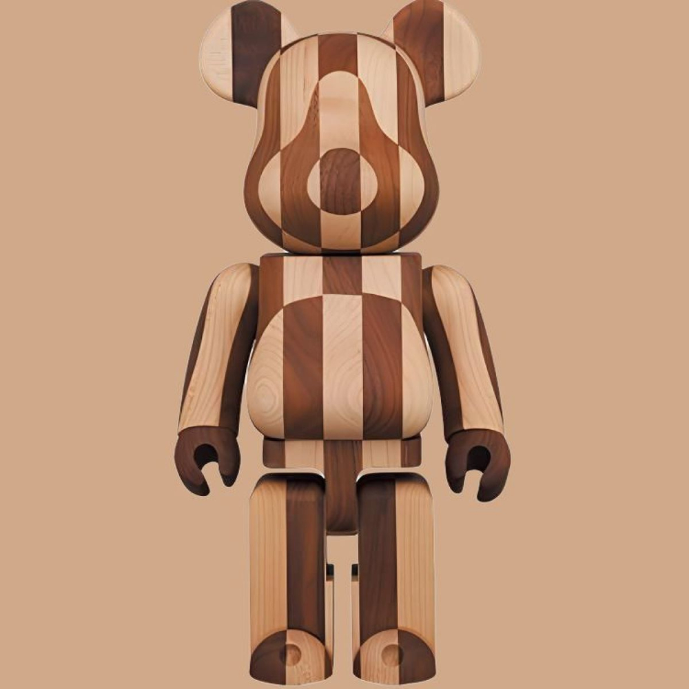 Дизайнерские игрушки BE@RBRICK LongindinalChess 28cm, Longindinal-Chess