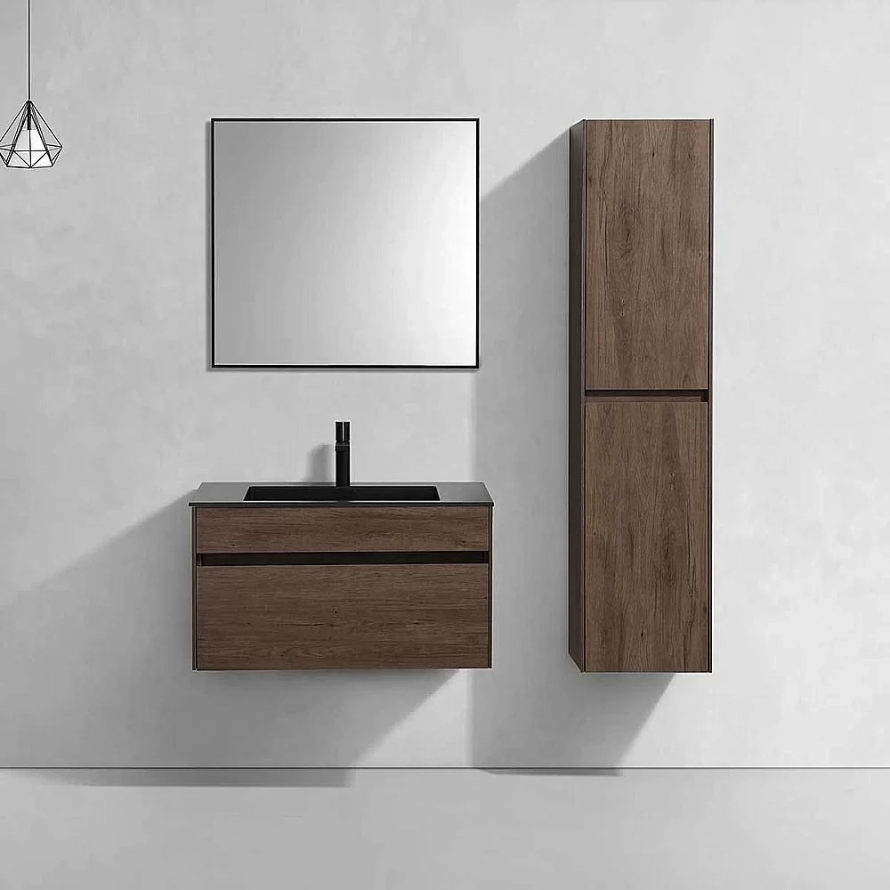 Тумба с раковиной Vincea Chiara 80 R.Oak
