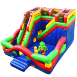 Коммерческий надувной батут "Путаница"