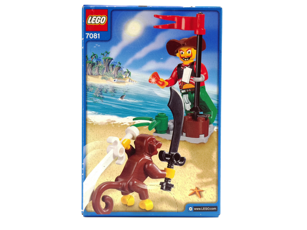 Lego 7081 Harry Hardtack and Monkey