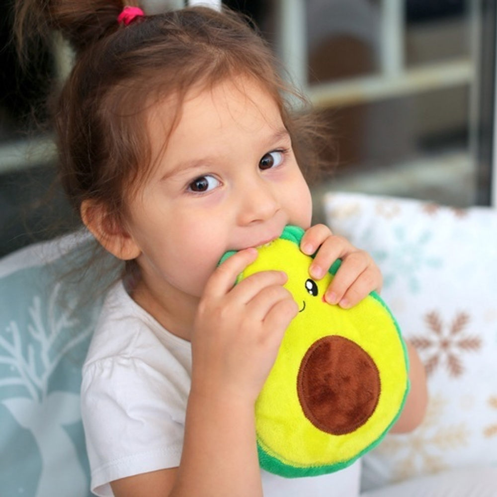 4779322 Развивающая игрушка-грелка «Авокадо»