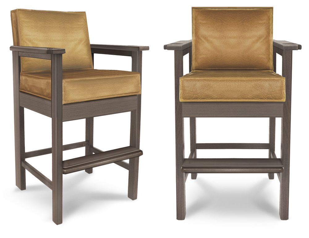 Стул бильярдный Victory (Grey_bristol,Винилискожа PRADO-5,Винилискожа Prado_5)