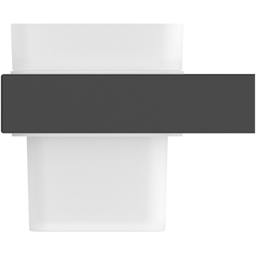 Стакан для зубных щеток Cezares Slider SLIDER-TUMS-NOP Черный матовый