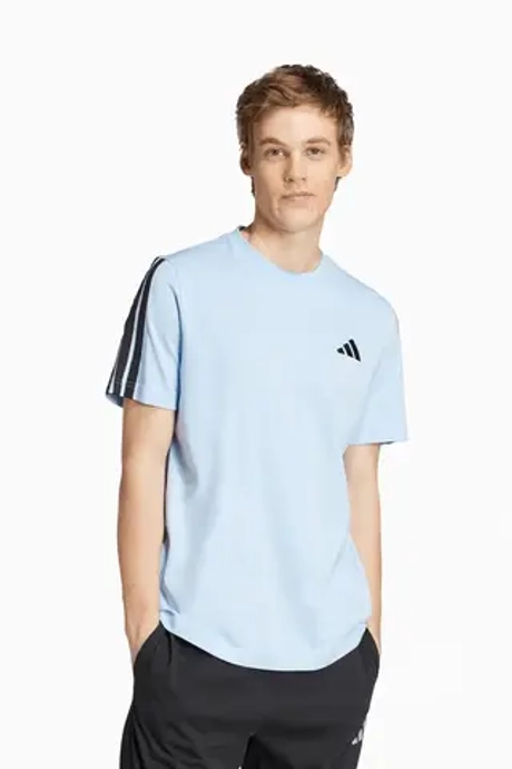 Футболка adidas 3-Stripes Tee - голубой